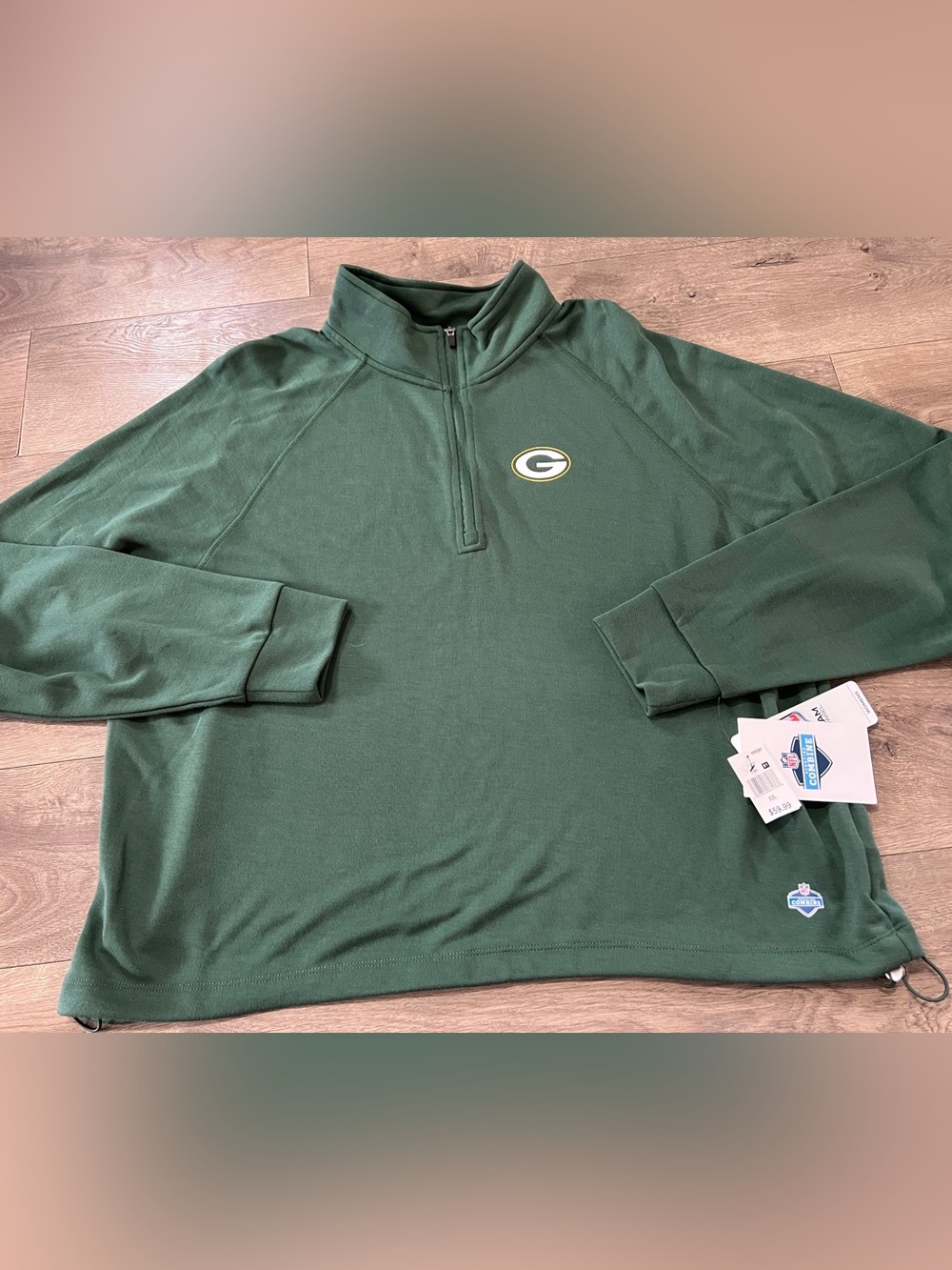 NFL Gator 1/4 Zip Women’s Long Sleeve Sweatshirt Size XXL New